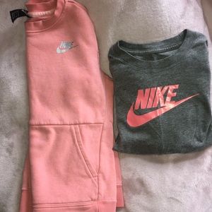 Nike long sleeve shirt and sweater